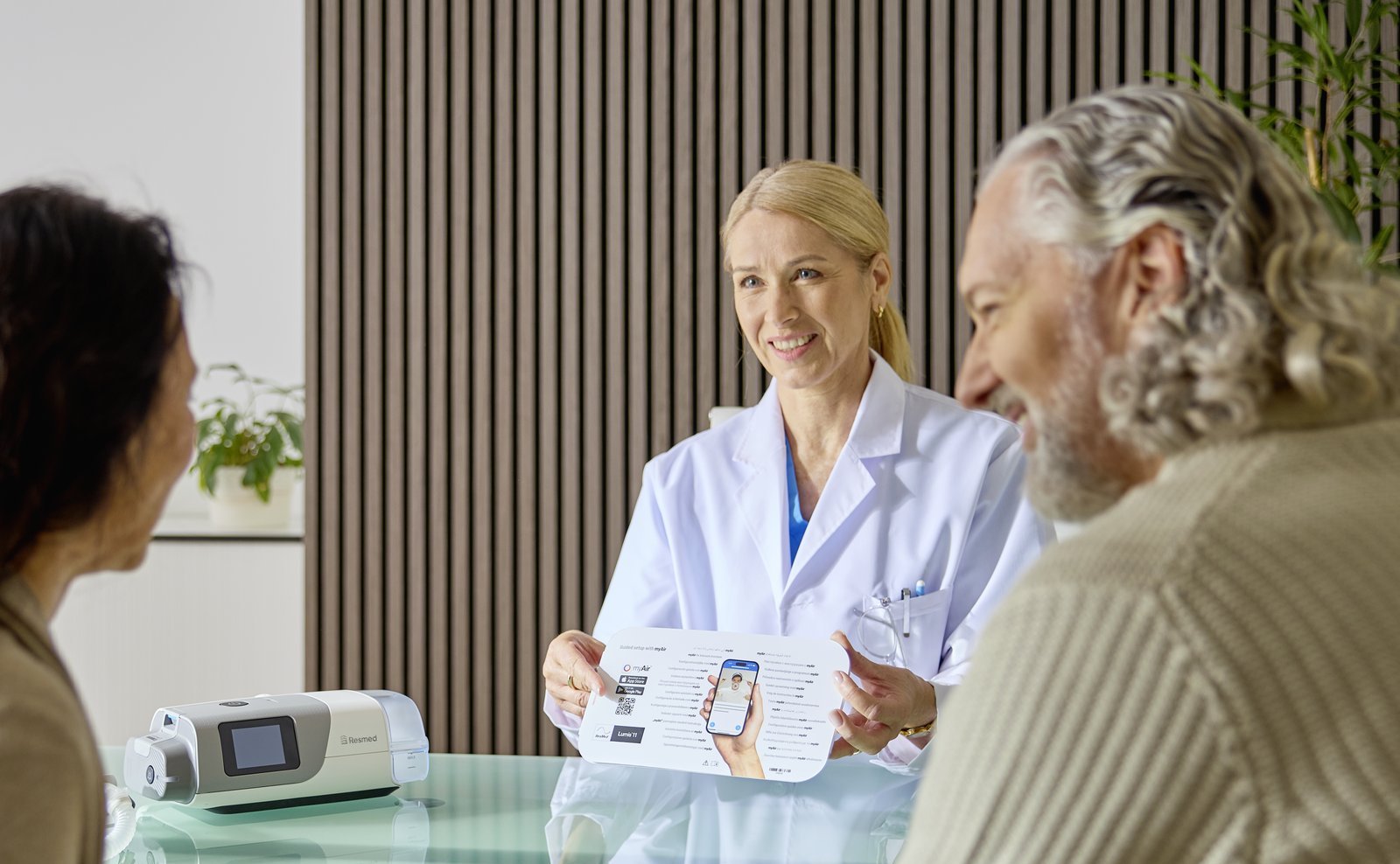 Booking a sleep test at the clinic